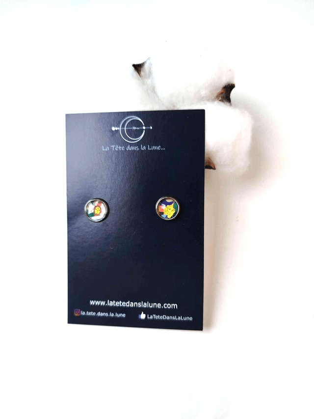 Puces d'oreilles KIDS en PAPIER recyclé - Funny Wildlife
