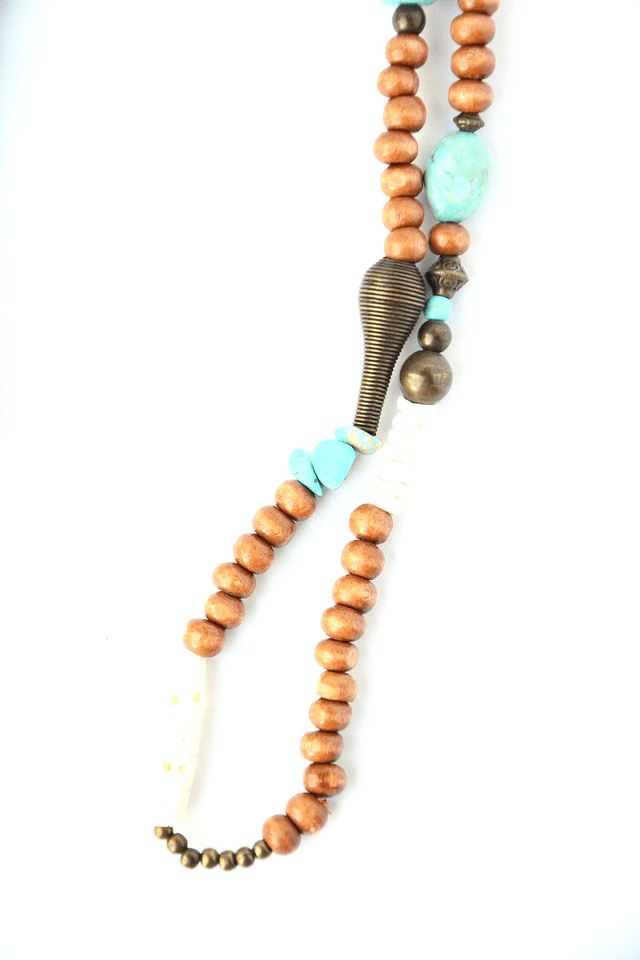 Malas upcyclé PERLES, PAPIER, CARTON et CHAMBRE à AIR RECYCLÉS - Bouddha - Pièce Unique