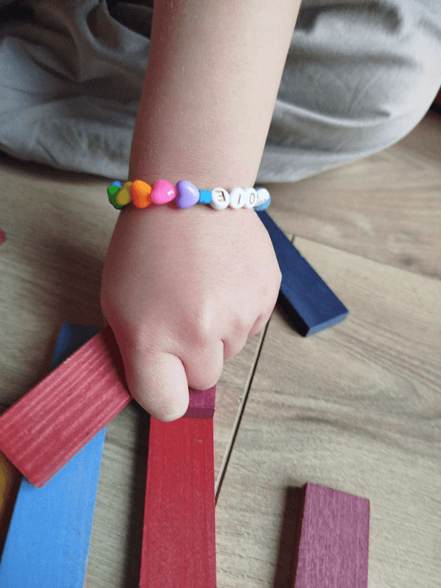 Bracelet message Bienveillant pour les KIDS - 4/6 ans