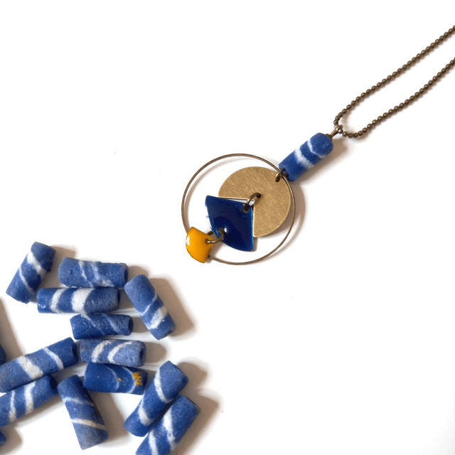 Prestations CREATIONS sur MESURE avec vos Perles recyclées, éléments naturels - Bien lire la description!