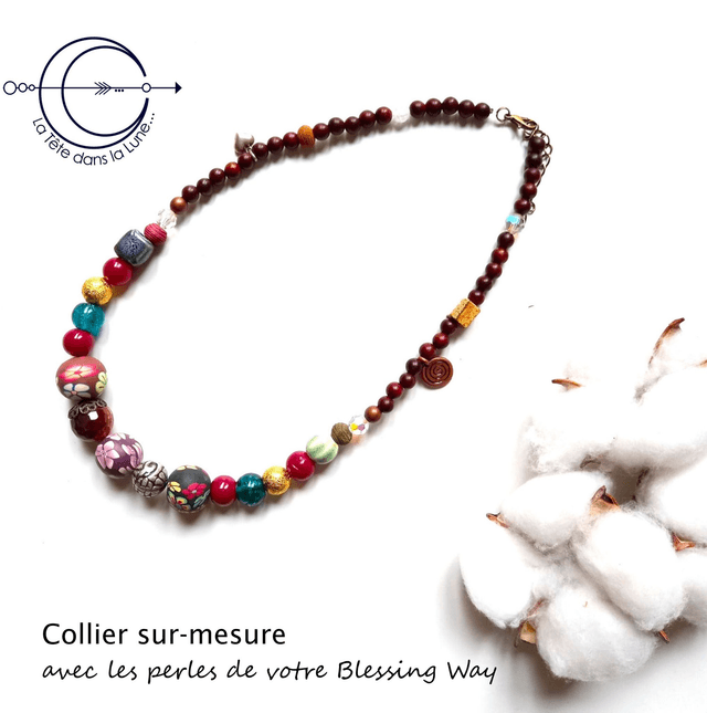Prestations CREATIONS sur MESURE avec vos Perles recyclées, éléments naturels - Bien lire la description!
