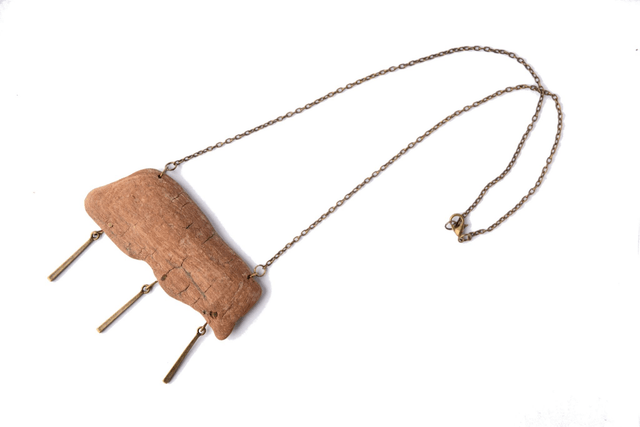 Collier Bois Flotté - Pièce Artisanale et Unique