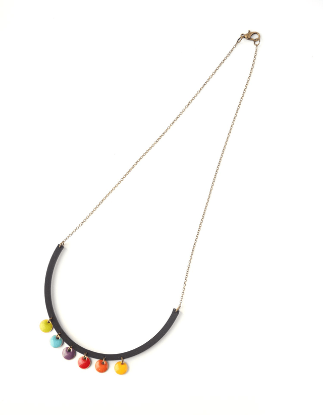 Collier en JOINT RECYCLÉE - Pièce Artisanale et Unique