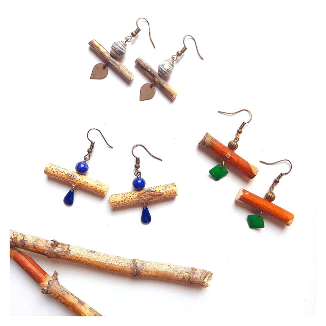 Prestations CREATIONS sur MESURE avec vos Perles recyclées, éléments naturels - Bien lire la description!