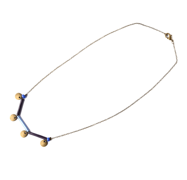 Collier ALUMINIUM RECYCLE - Pièce Artisanale et Unique 
